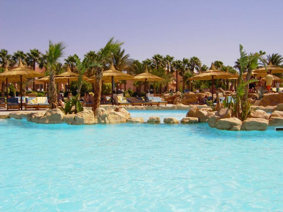 der neue Pool Beach Albatros Resort