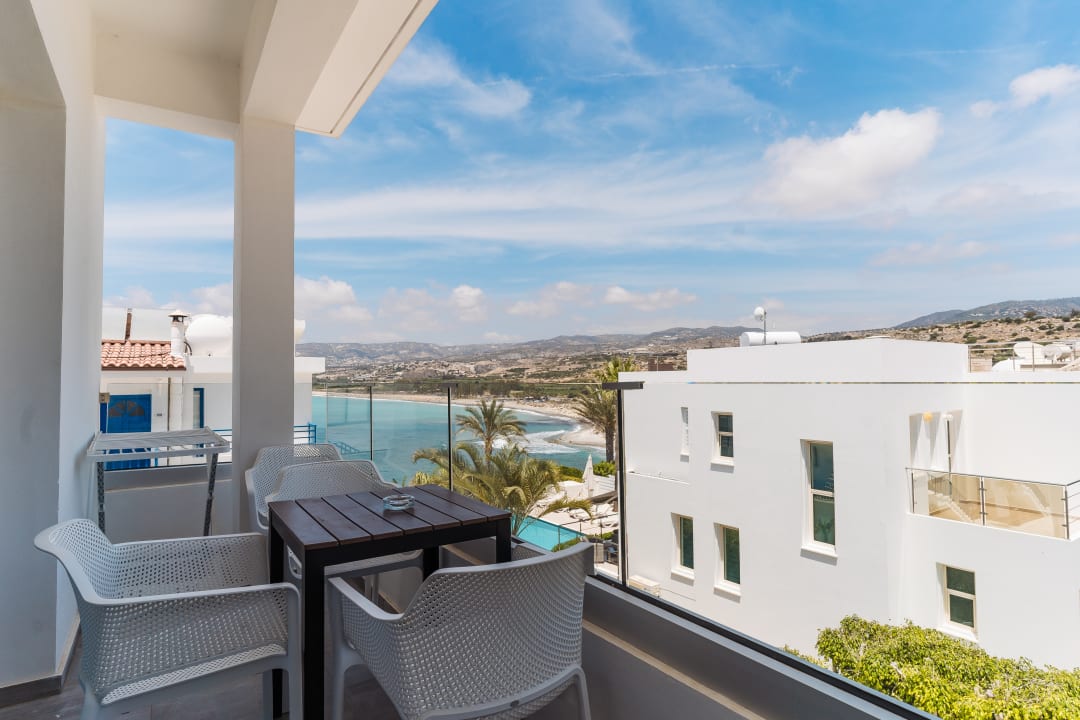 Ausblick Vrachia Beach Resort