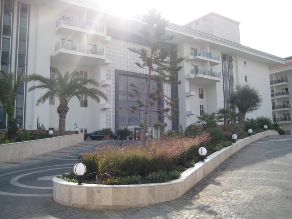 Hoteleinfahrt Seaden Sea World Resort & Spa