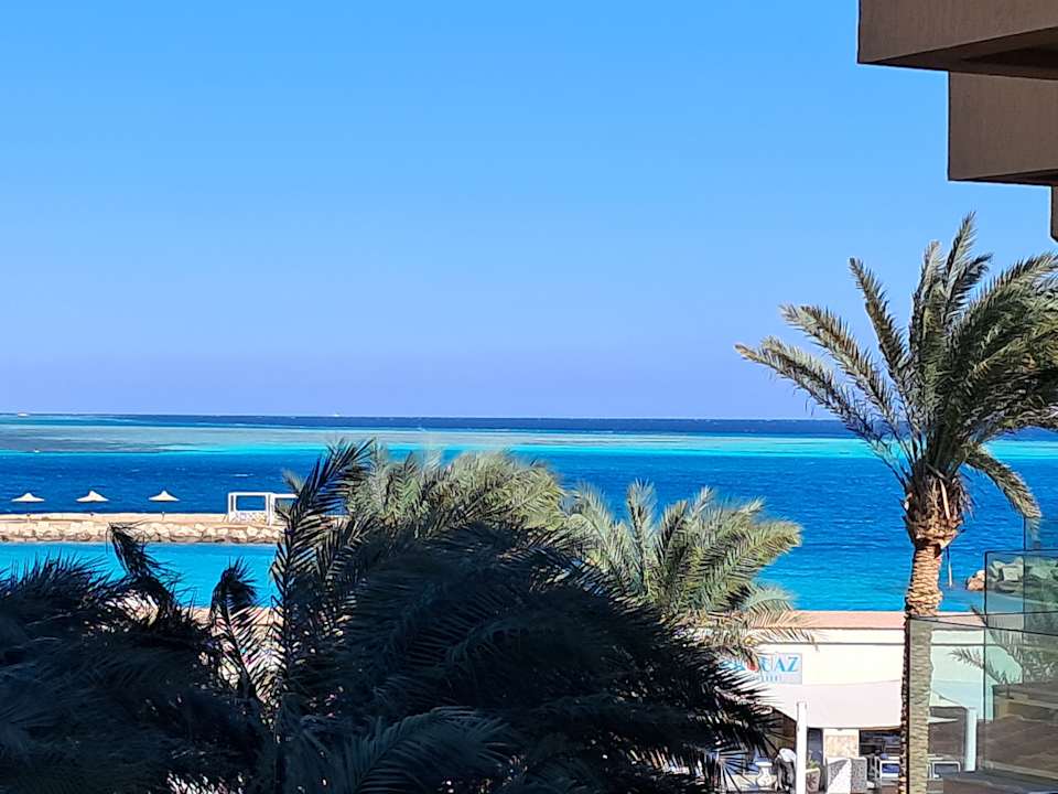 Ausblick Hilton Hurghada Plaza