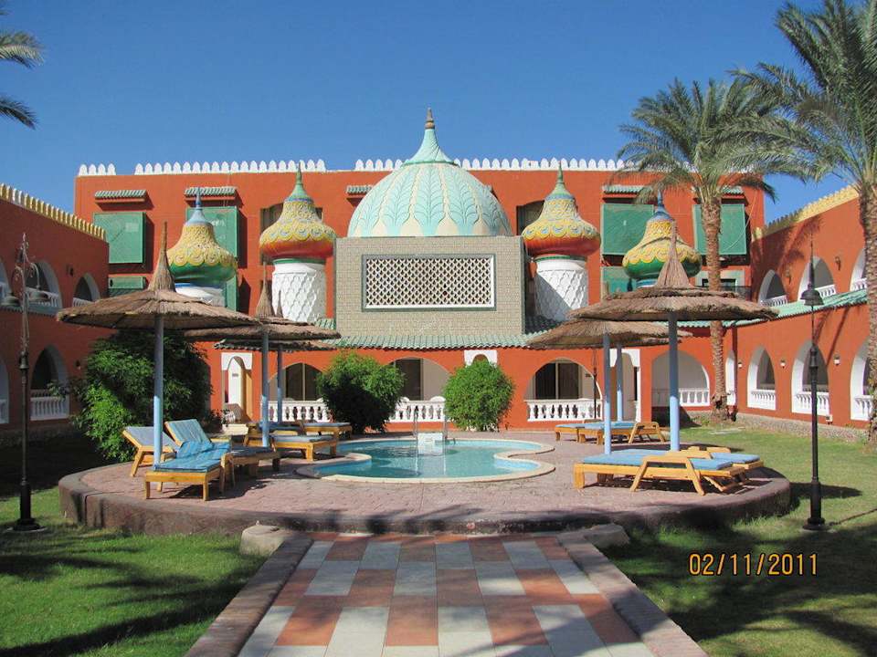 Einer der vielen Pools Pickalbatros Alf Leila Wa Leila Resort - Neverland Hurghada