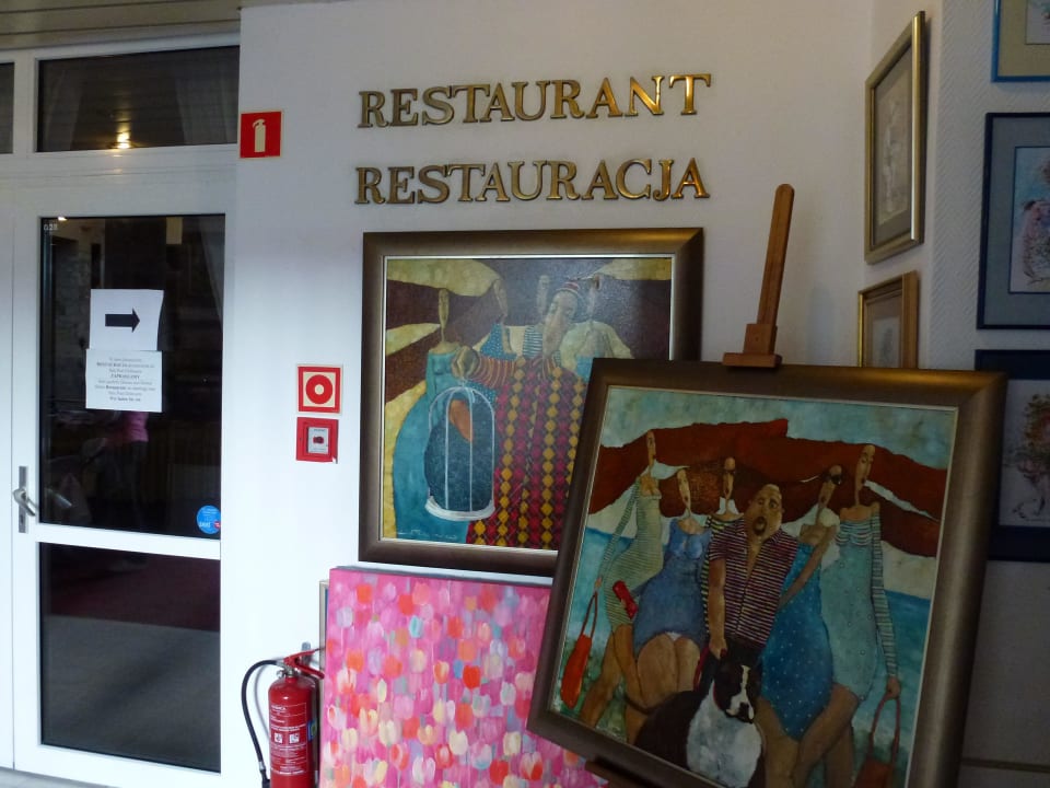 Eingang zum Restaurant Hotel Gromada Koszalin