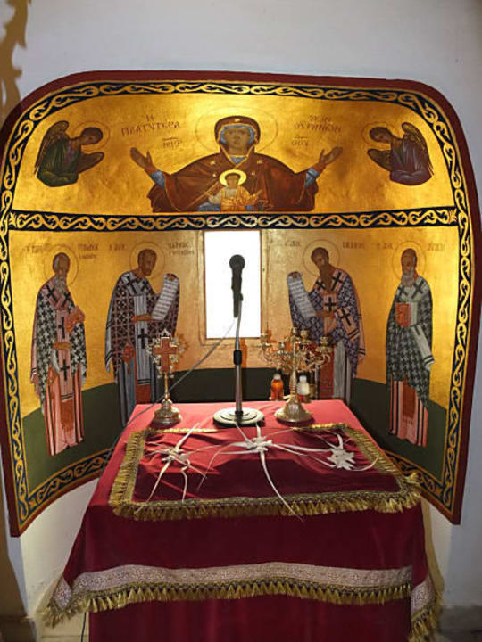 Die Kapelle im Garten Lili Hotel