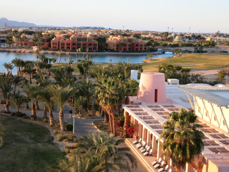Blick zum Steigenberger Club Paradisio El Gouna, Red Sea