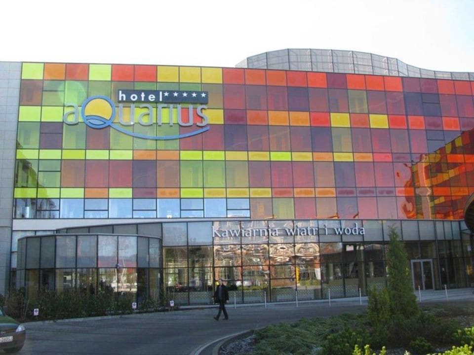 Hotel 'od frontu' Hotel Aquarius Spa