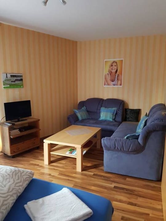 Blick vom Bett Privatzimmer Krause