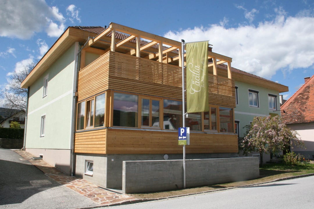 Unsere Außenansicht Pension Cäcilia