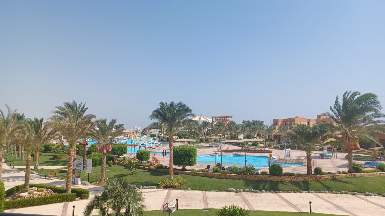 Ausblick Malikia Resort Abu Dabbab