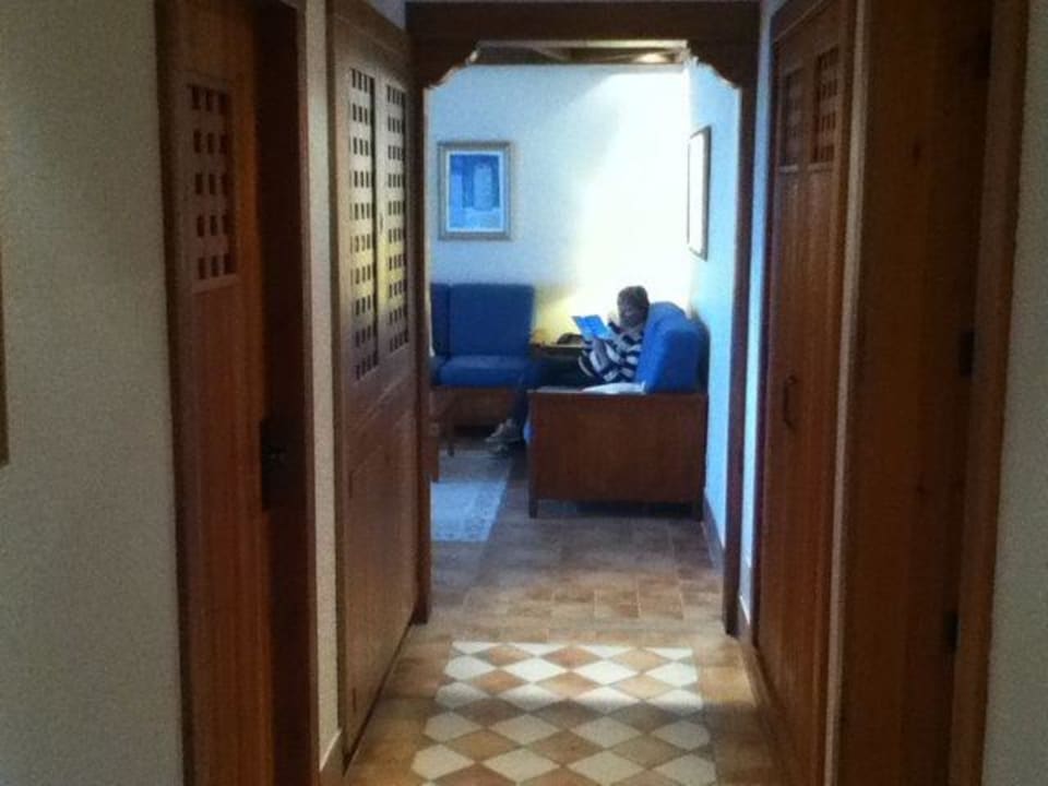 Das Wohnzimmer von der Diele aus gesehen Princesa Yaiza Suite Hotel Resort