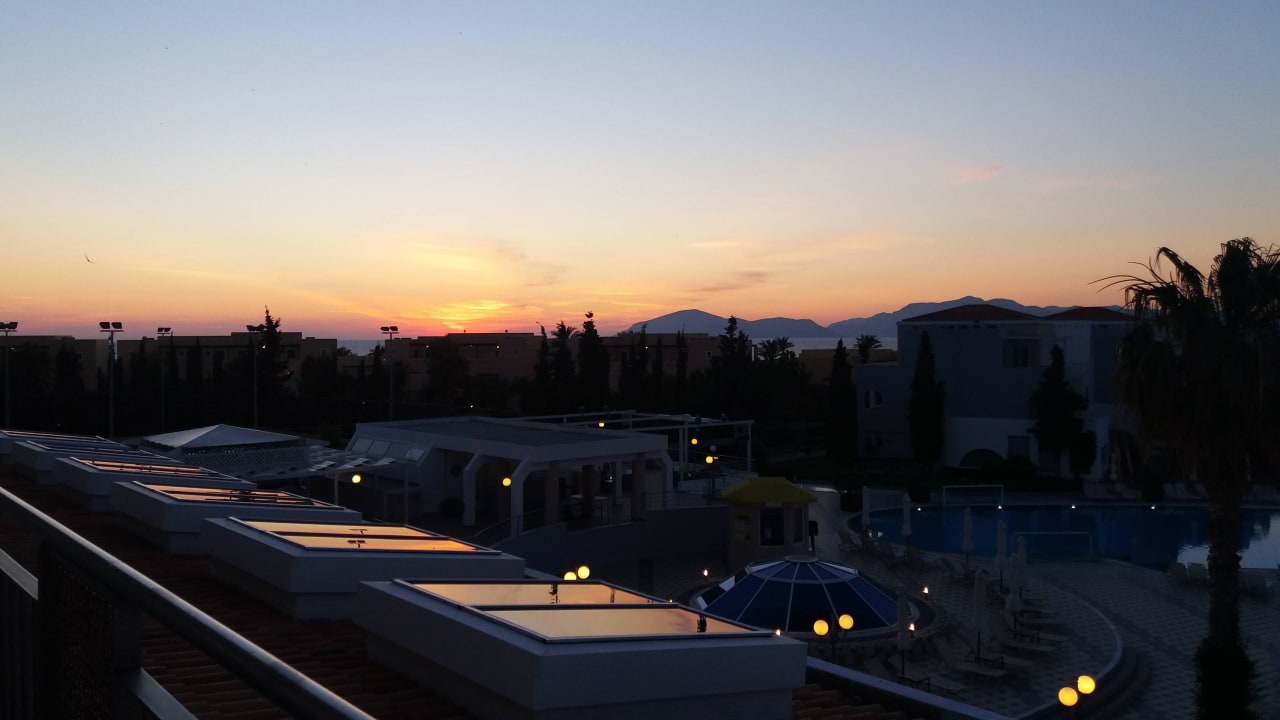 Sonnenuntergang Atlantica Marmari Palace