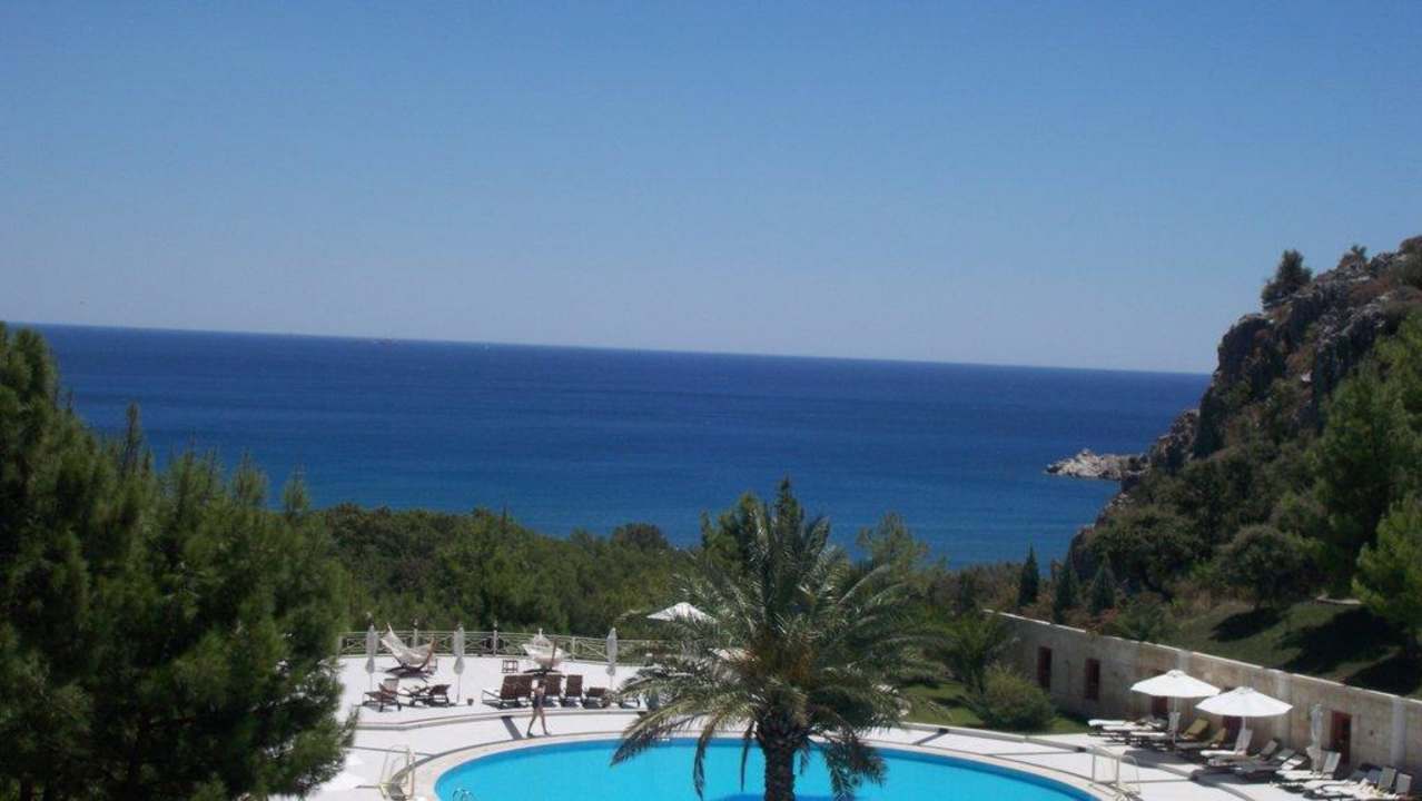 Das Meer im Hintergrund X Life Hotel Sarıgerme
