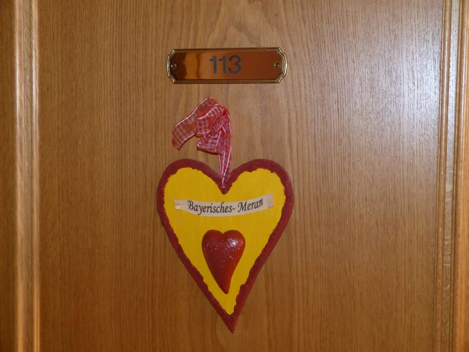 Hier geht es rein. Landhotel Koller