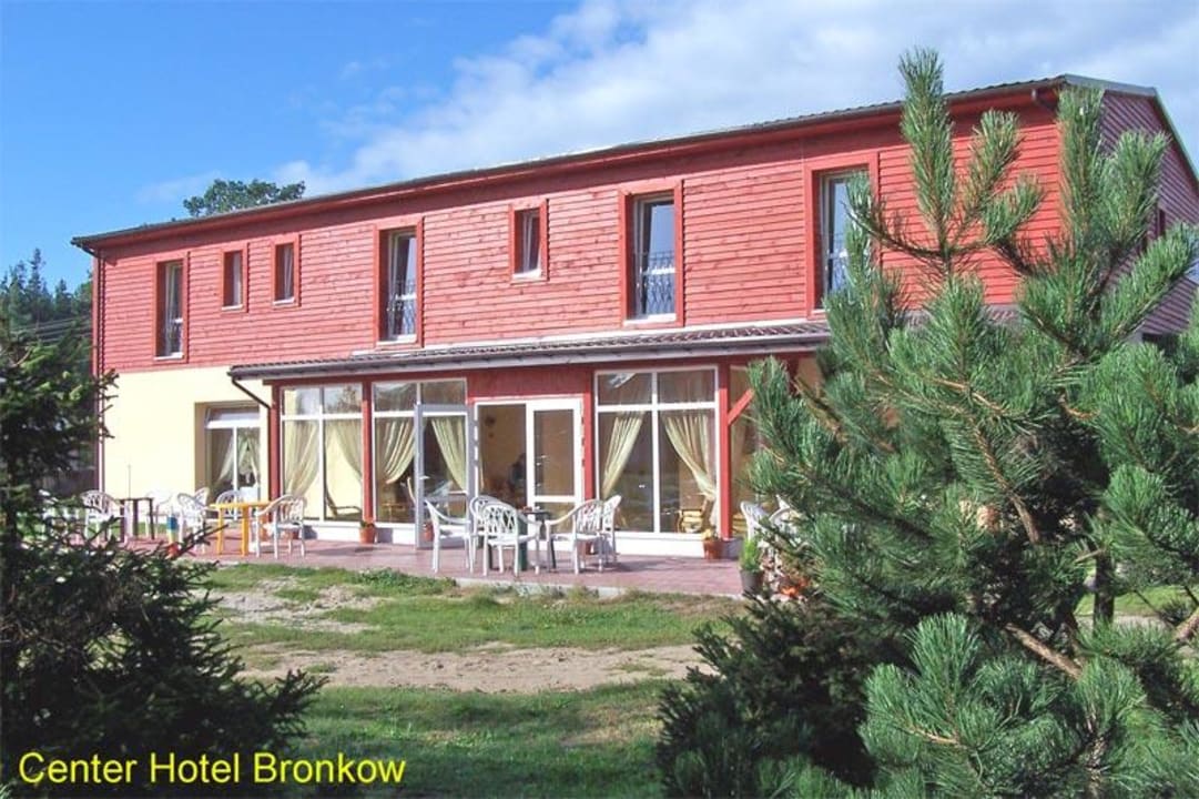 Rückansicht Center Hotel Bronkow