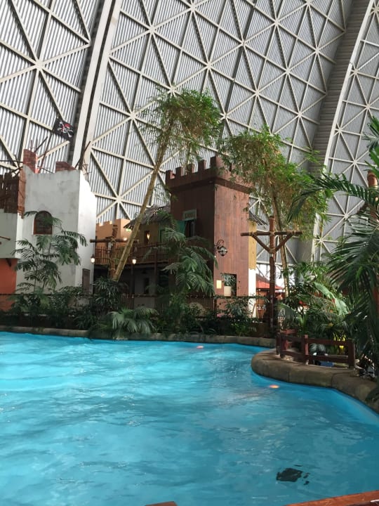 Our Room from the outside Tropical Islands Resort