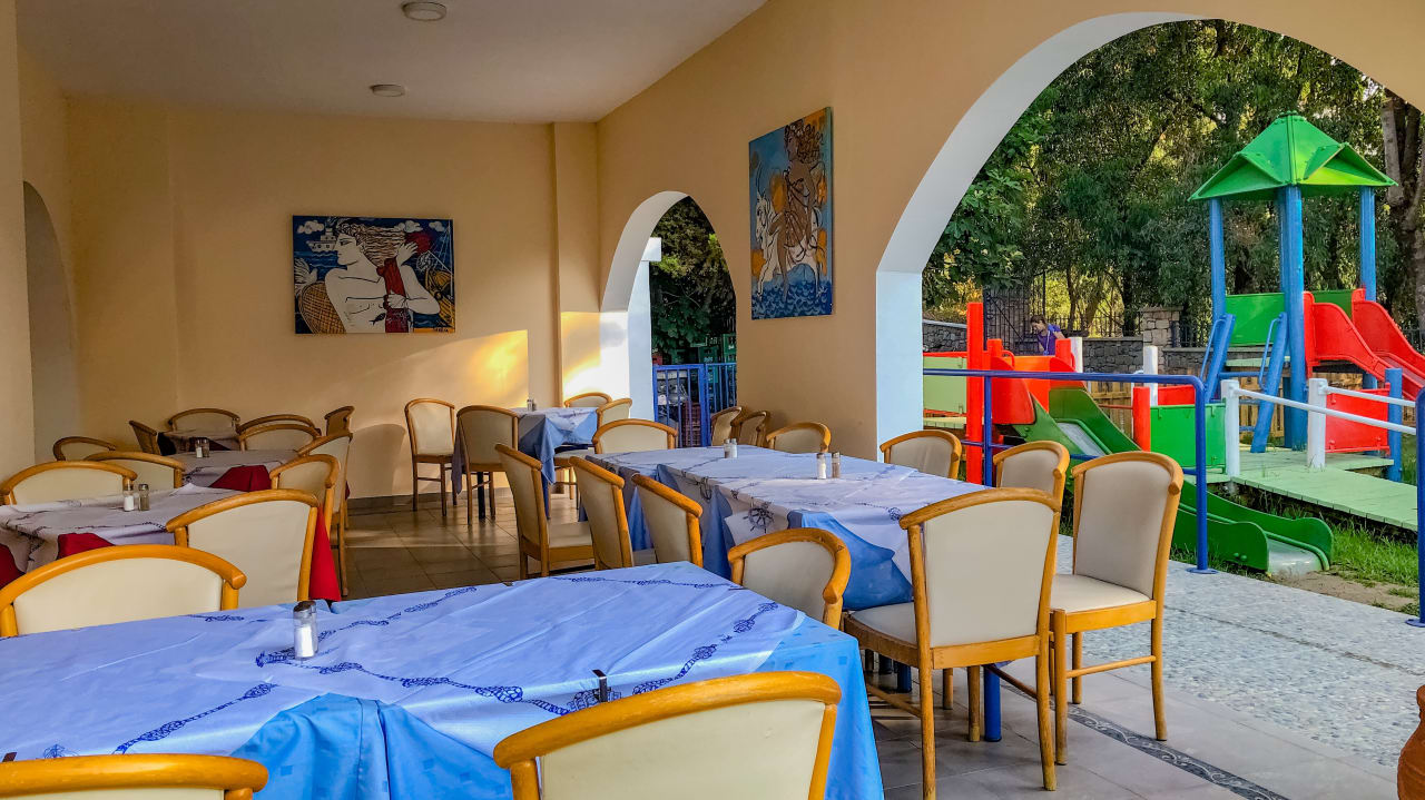 Restaurant vergrößerter Bereich Ekaterini Hotel