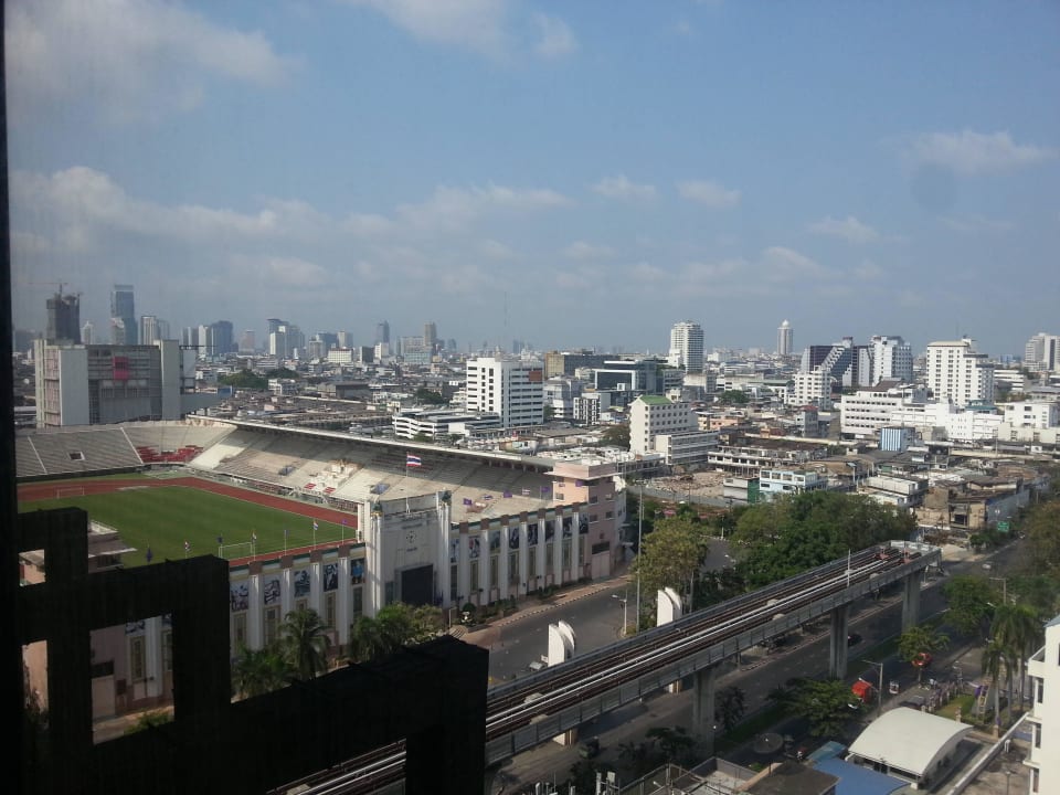 Ausblick aus unserem Zimmer Siam@Siam Design Hotel Bangkok