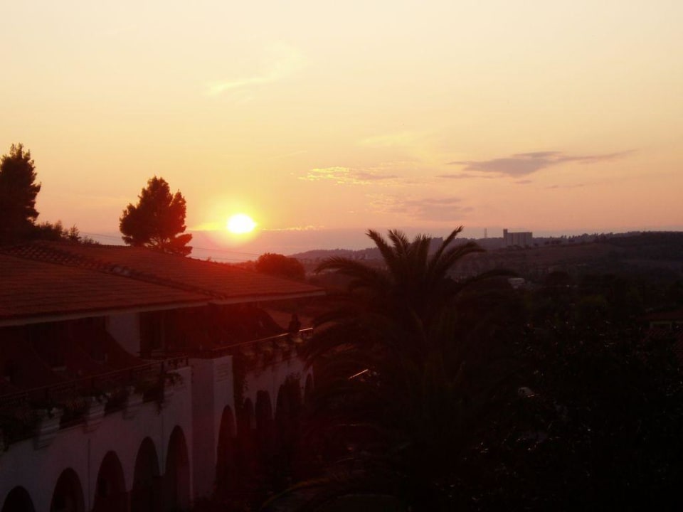 Blick vom Balkon Hotel Macedonian Sun