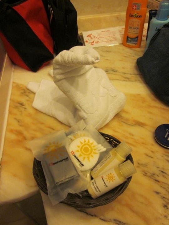 Badezimmer, Handtuch-Schwan;) Universal Hotel Cabo Blanco - Adults Only