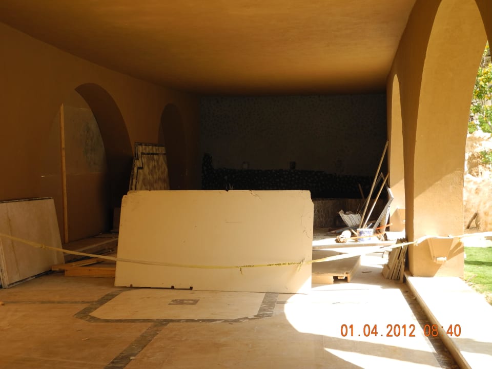 Weg vom Strand zum Zimmer Grand Waterworld Makadi & Family Star Makadi