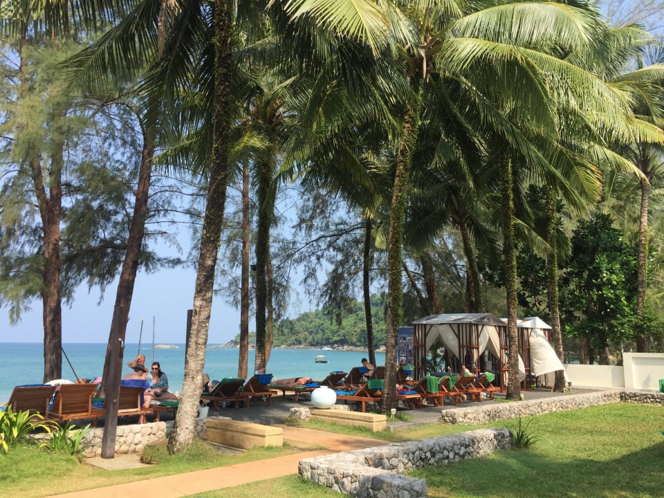 Vordere Strandreihe Liegen The Briza Beach Resort Khaolak