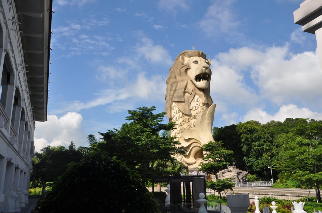 Blick nach vorne Oasia Resort Sentosa