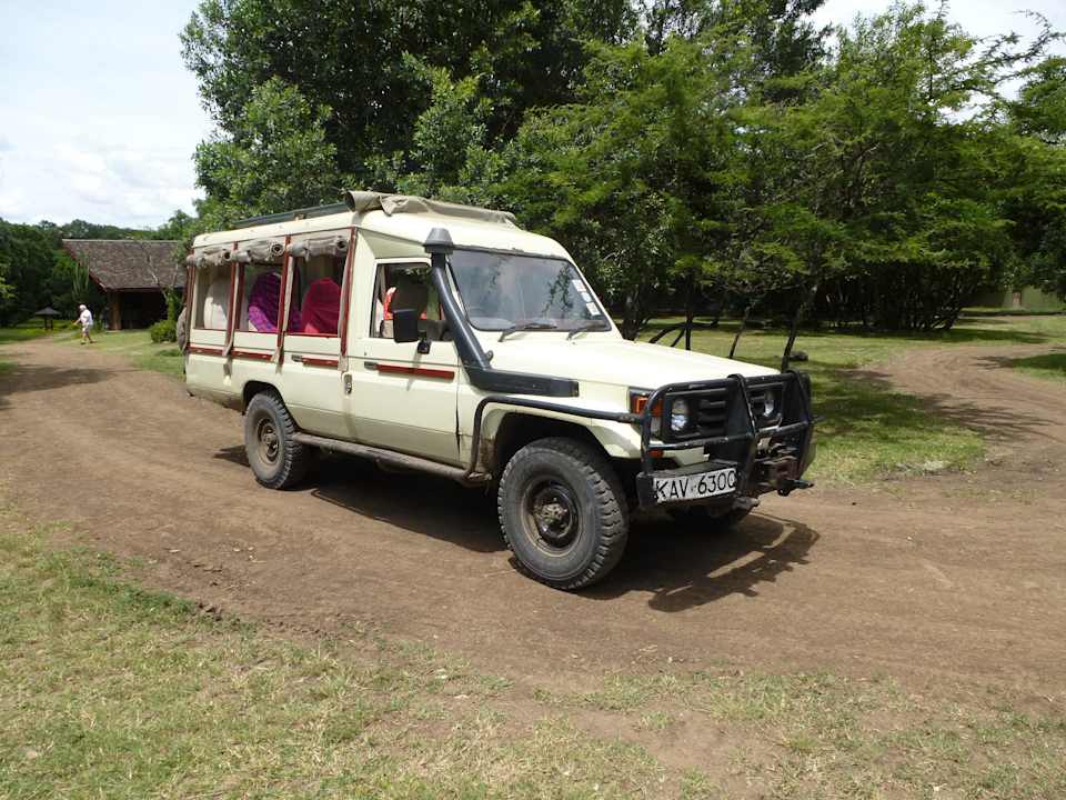 Unser Jeep für die Game Drives Royal Mara Safari Lodge