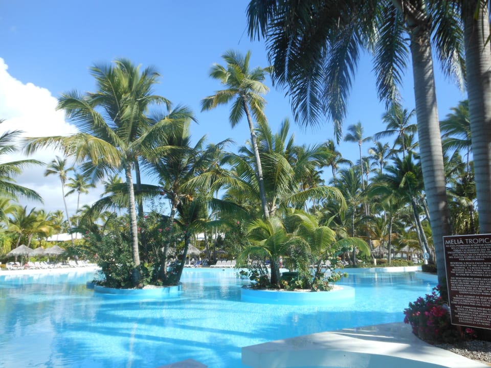 Ca.4000 m² mit Liegeinsel Meliá Caribe Beach Resort-All Inclusive