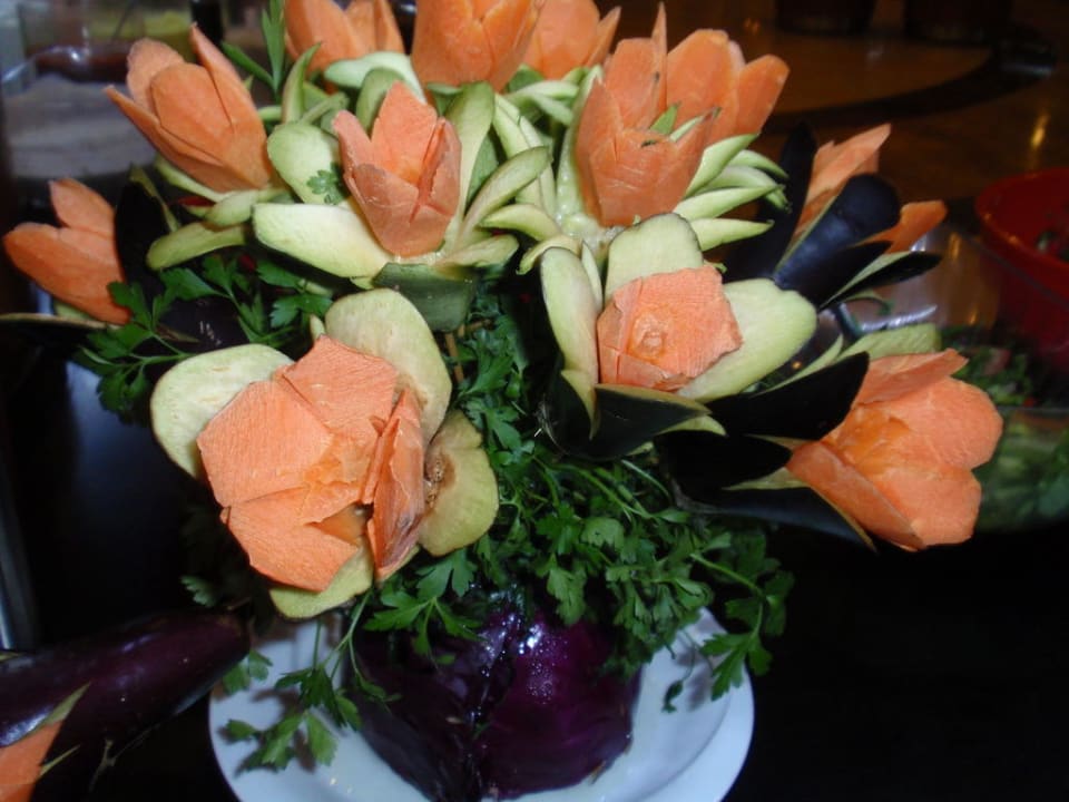 Herrliche Gemüseblumen Seaden Sea World Resort & Spa