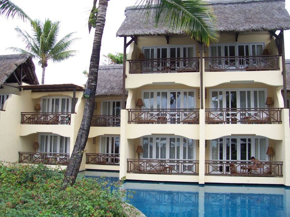 Standardzimmer vom Strand aus Constance Belle Mare Plage