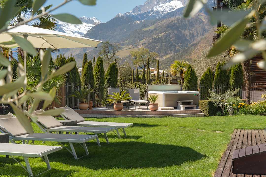 Gartenanlage Hotel Alpenhof