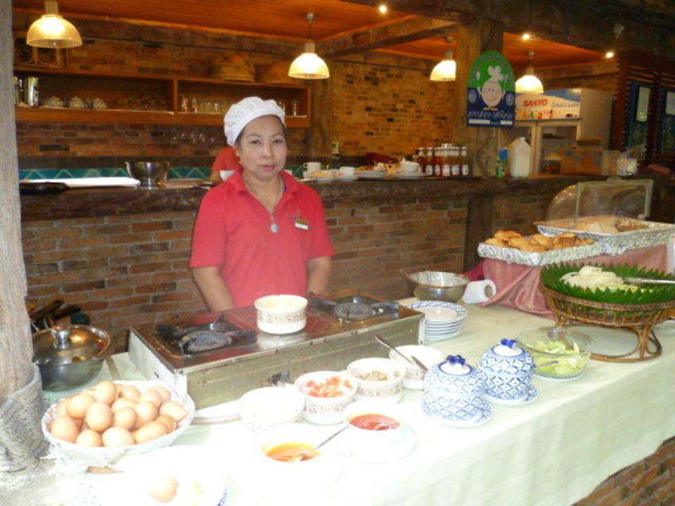 Frühstücksbuffet Hotel Somkiet Buri