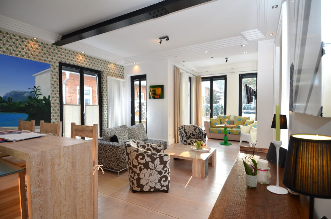 Das Wohnzimmer. Villa Tusculum