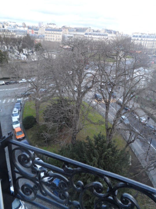 Ausblick vom Deluxe-View Room - Trocadero Hotel Eiffel Trocadero