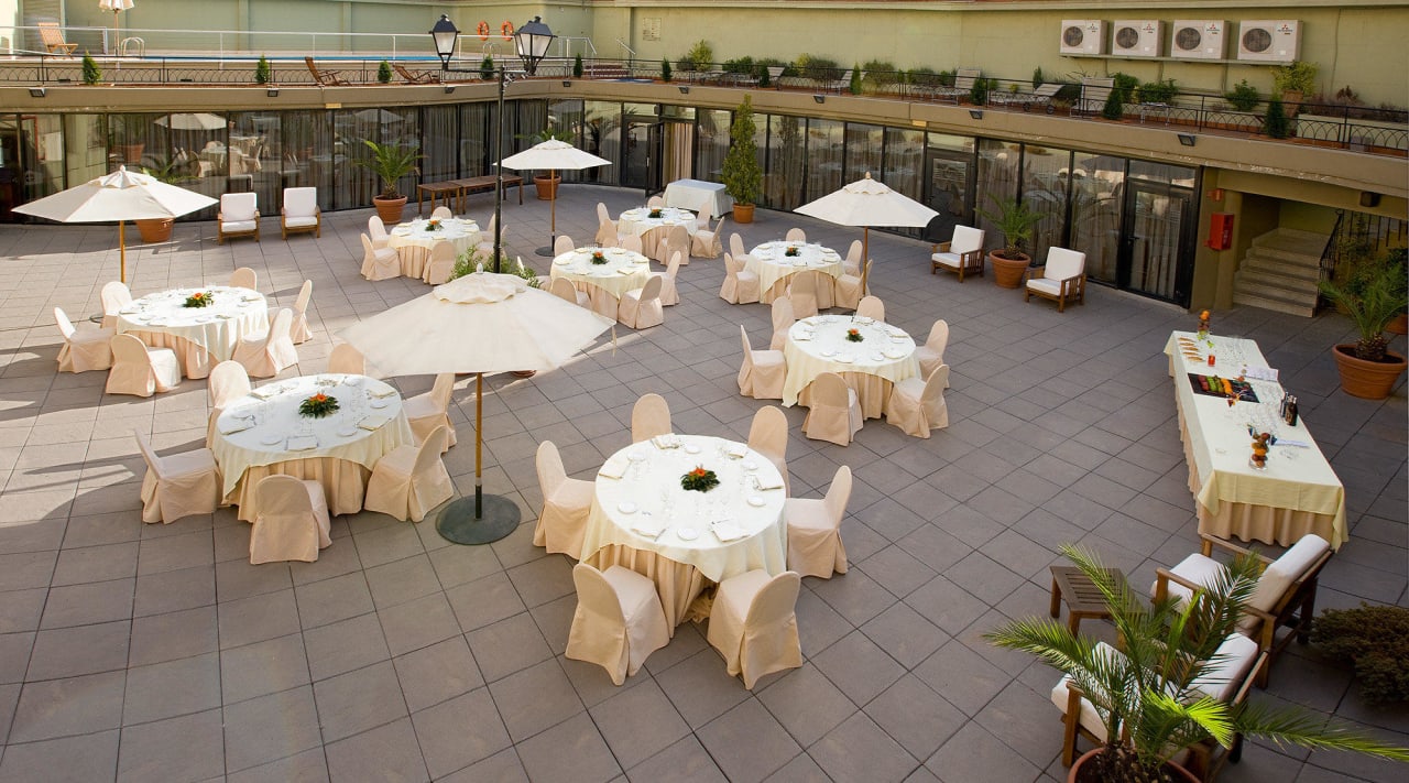 Terrace NH Collection Madrid Colón