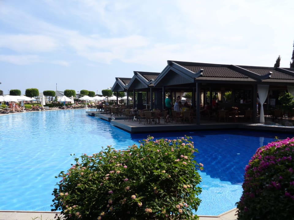 Teahouse vom Hotel aus gesehen Limak Lara Deluxe Hotel & Resort