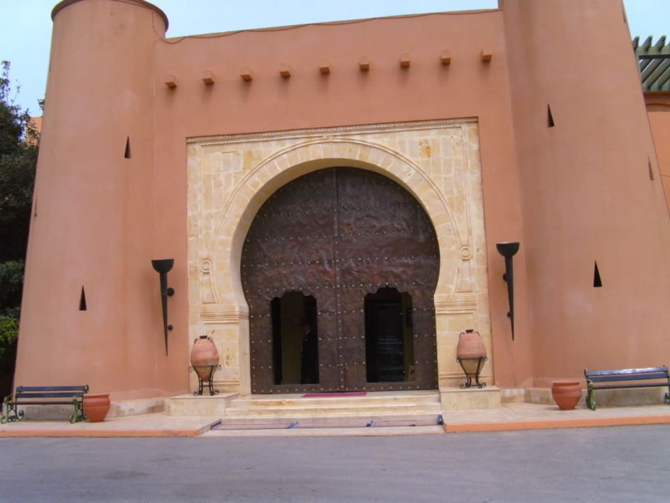 Hoteleingang El Ksar Resort & Thalasso
