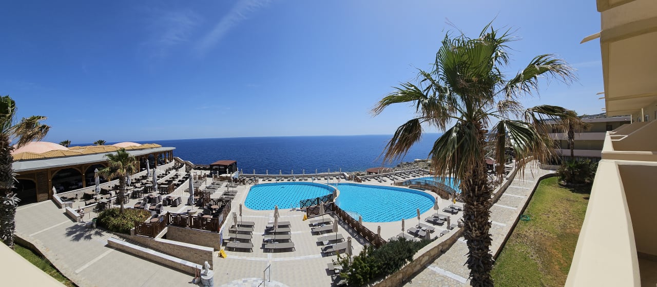 Ausblick Hotel Kalithea Horizon Royal