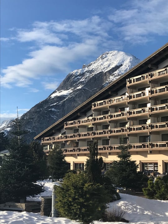 Außenansicht Interalpen-Hotel Tyrol