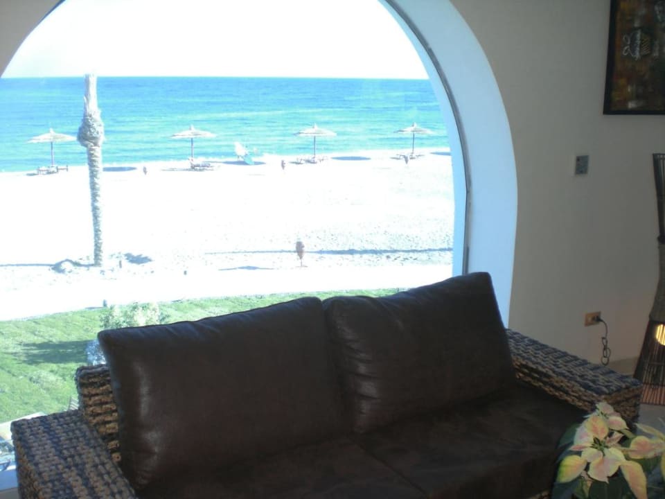 Blick aus der Lobby Coral Sun Beach