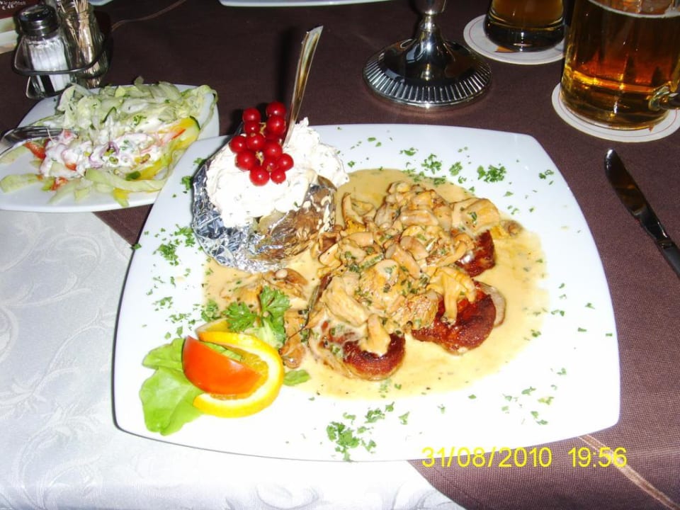 Unser Abendessen Landgasthof Struckum