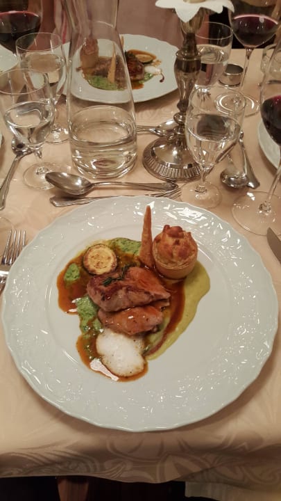 Kalbsrückesteak  Schlössl Hotel Kindl