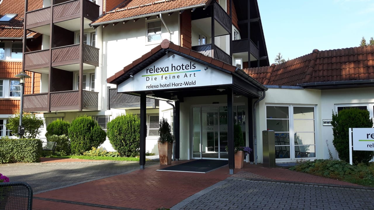 Eingang Relexa Hotel Harz-Wald