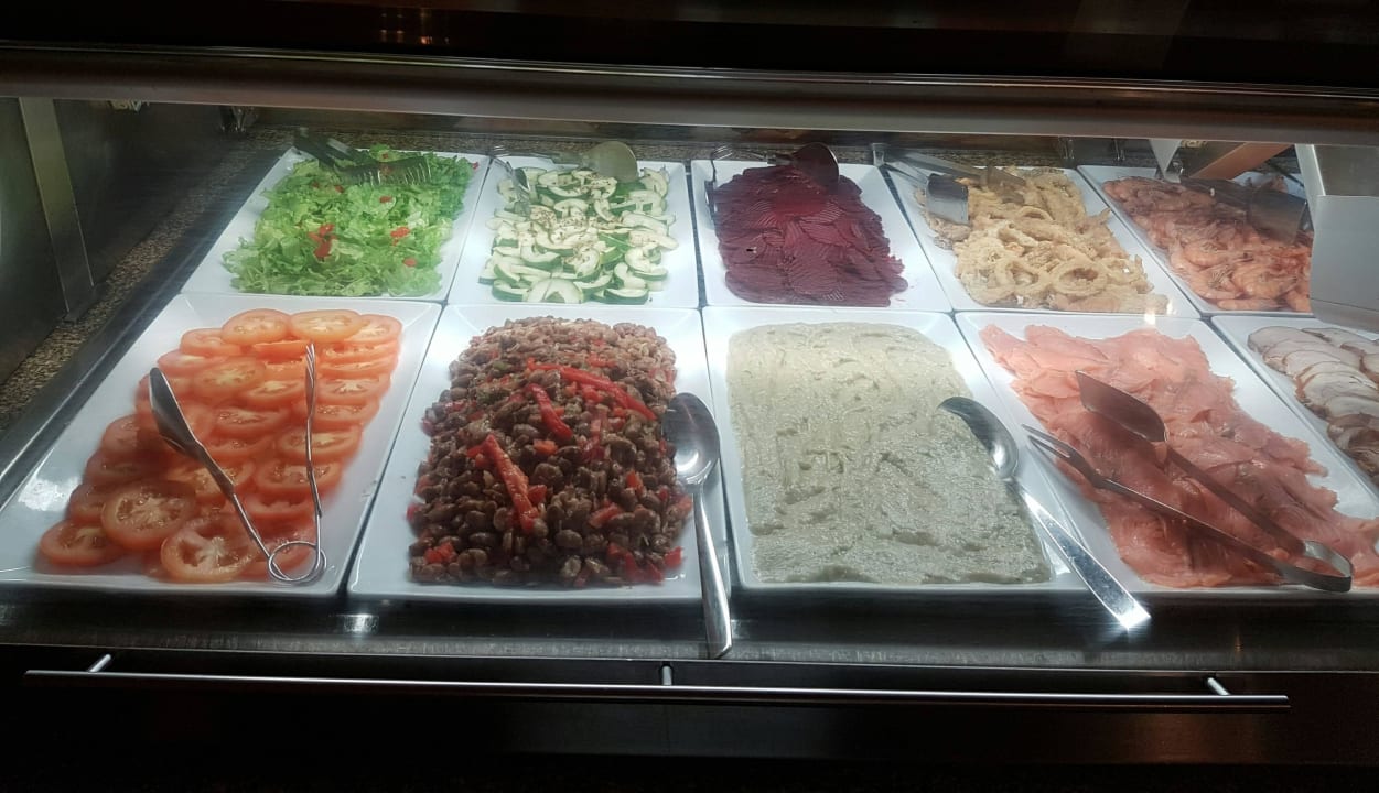 Salatbüffett afrikanisches Restaurant  Hotel Riu Touareg