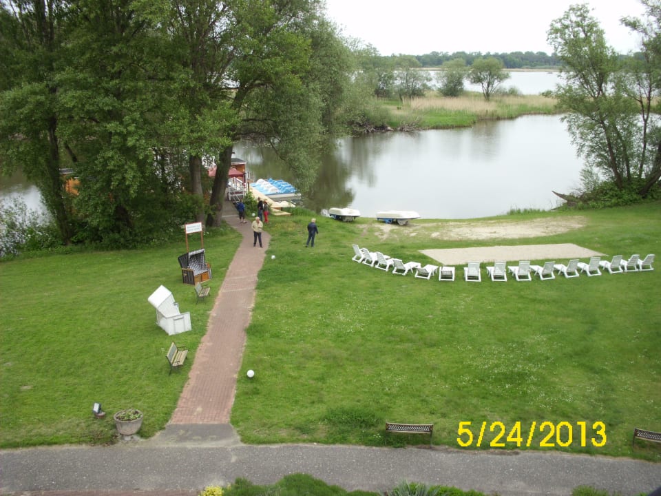 Strand und Bootsanleger Seehotel Brandenburg a.d. Havel