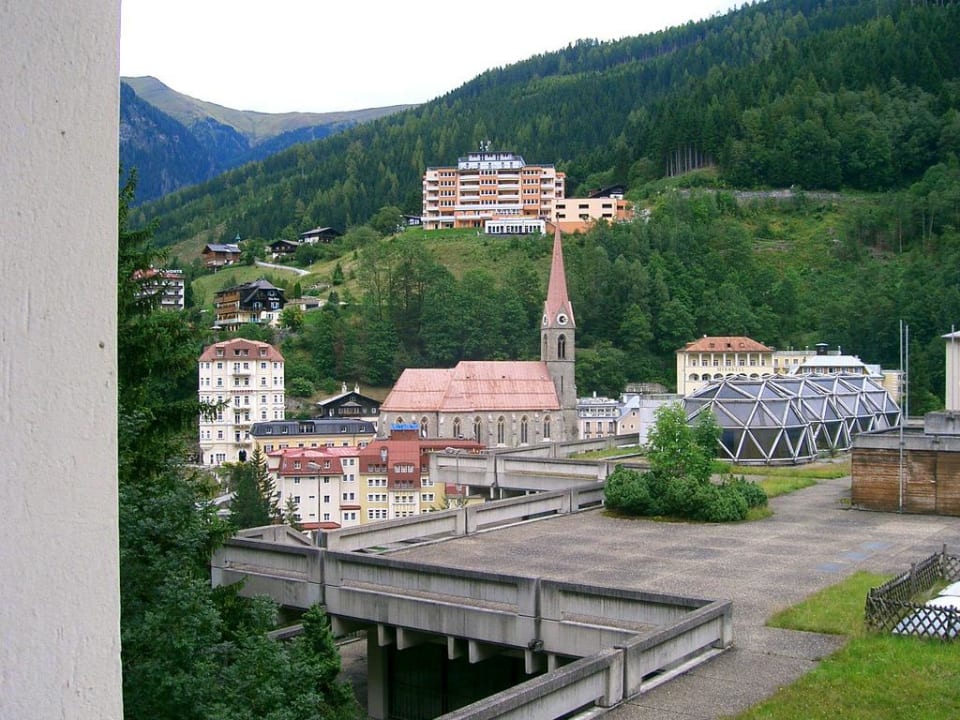 Blick aus unserem Fenster Selina Bad Gastein