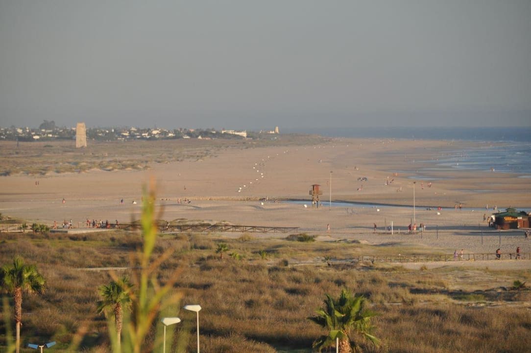 Strand vom Hotel aus Fuerte Conil-Resort