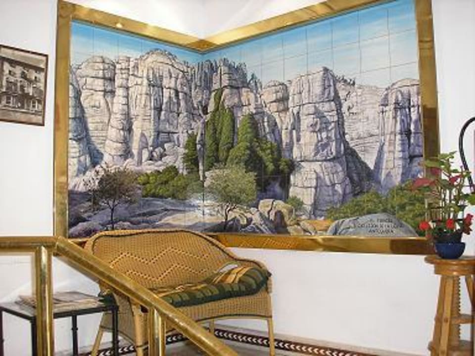 Recepcion Hostal Colon Antequera