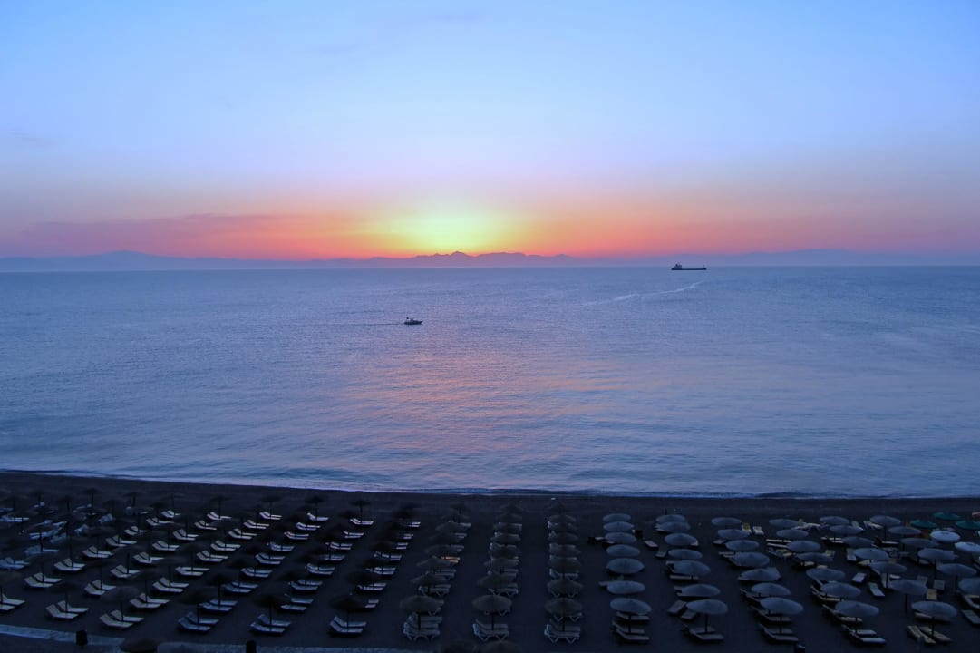 Sonnenaufgang Ibiscus Hotel Rhodos
