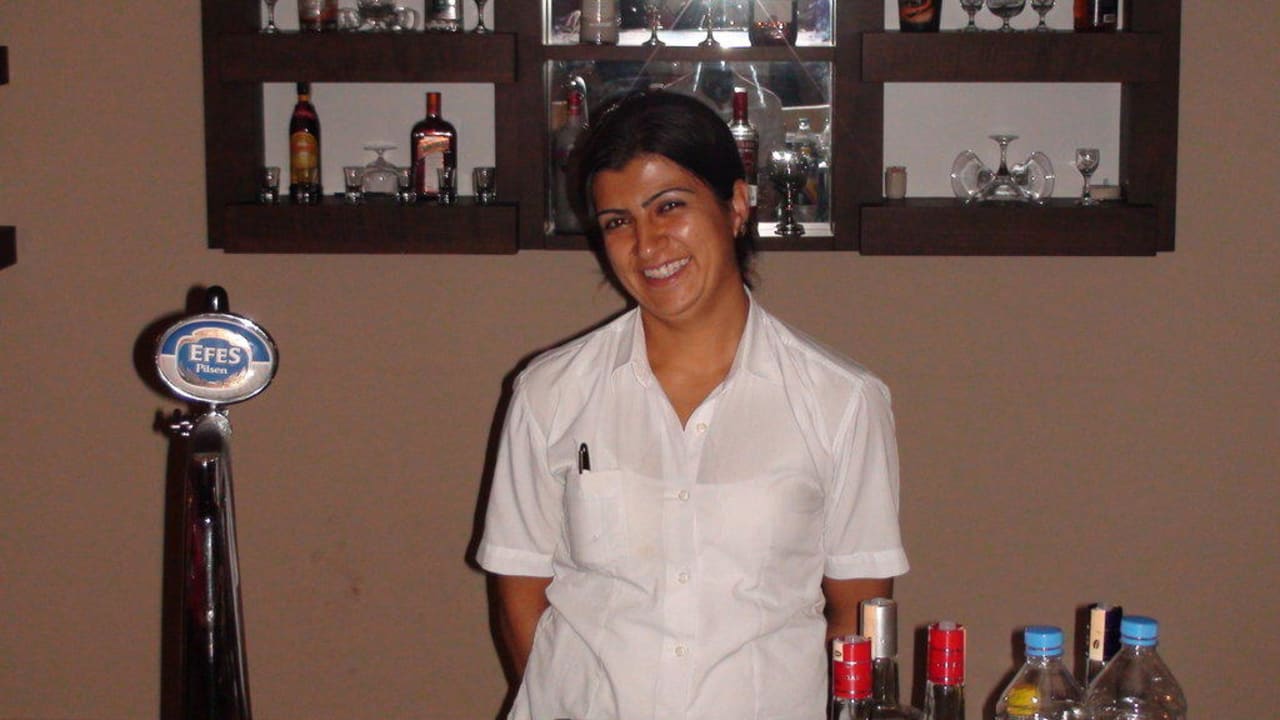 Eine nette Kellerin Hotel Sultan of Side