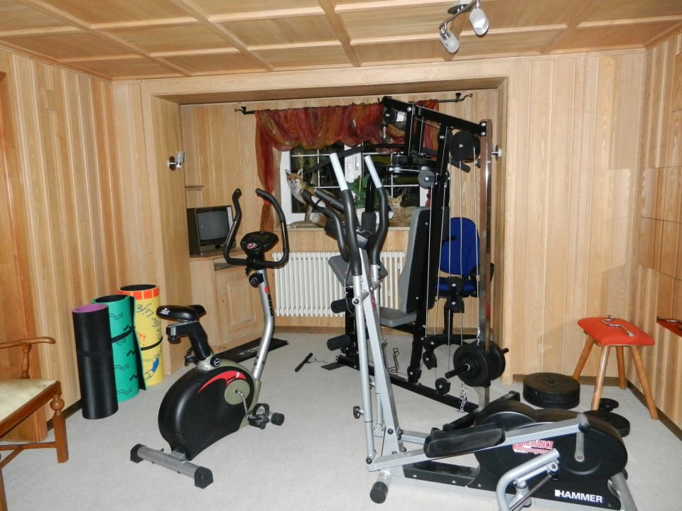 Kleiner Fitnessraum Hotel Sassenhof